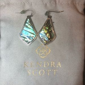 Kendra Scott Alex Earrings in Abalone Shell